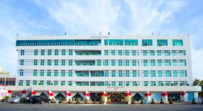 Khách sạn Sài Gòn Bạc Liêu có thiết kế hiện đại, tinh tế