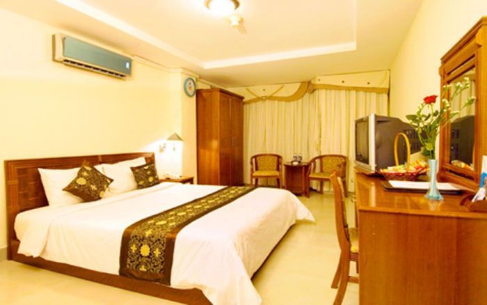 Phòng nghỉ rộng rãi, ấm cúng của khách sạn Gia Hòa