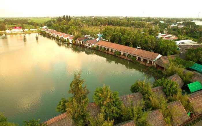 Toàn cảnh Hồ Nam Resort nhìn từ trên cao