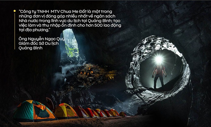 Những đóng góp của Chua Me Đất trong du lịch thám hiểm Quảng Bình được công nhận