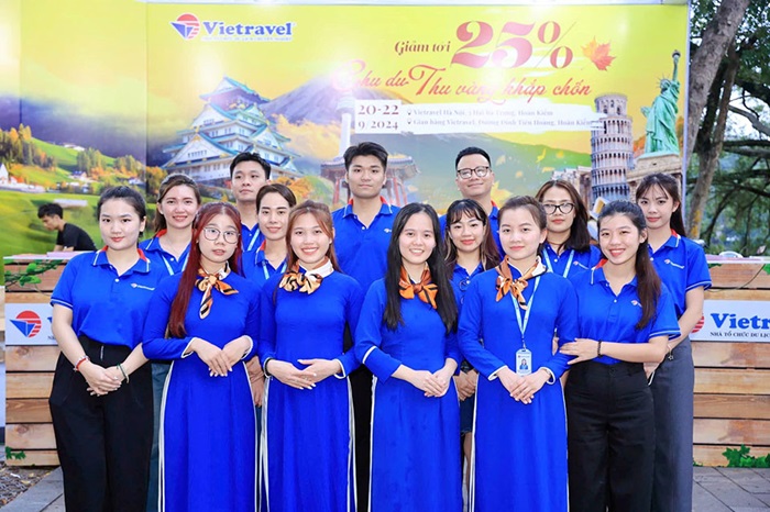 Công ty du lịch Vietravel sở hữu đội ngũ nhân viên chuyên nghiệp