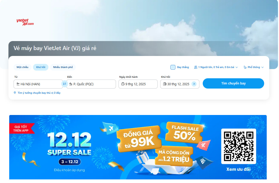 Những bí kíp săn vé máy bay Tết VietJet giá rẻ có thể bạn chưa biết