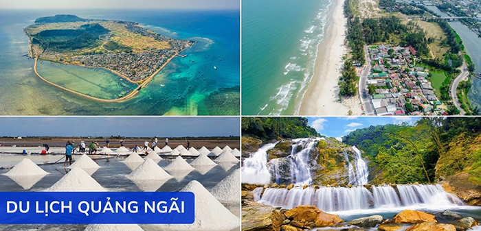 Những bãi biển hoang sơ là lý do nhiều du khách lựa chọn Quảng Ngãi cho chuyến đi nghỉ dưỡng.