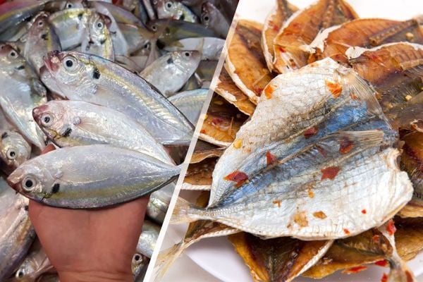 Cá chỉ vàng tươi và cá chỉ vàng khô đều có độ ngon riêng và giàu chất dinh dưỡng